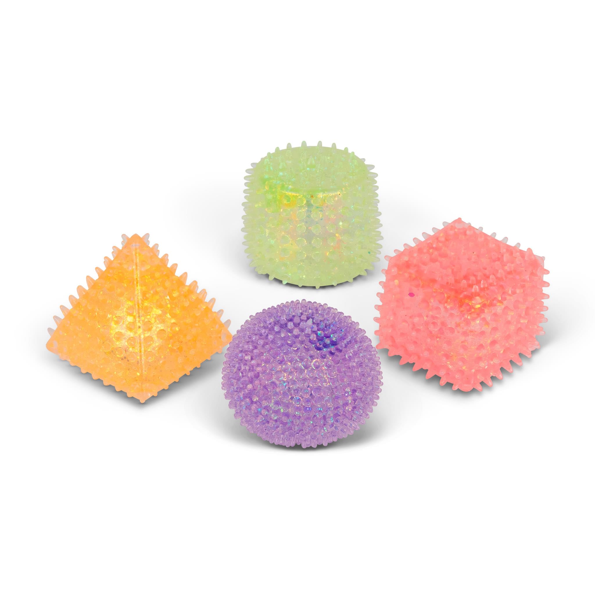 Tobar Sensory Sugar Shapes Stress Squishball Toy