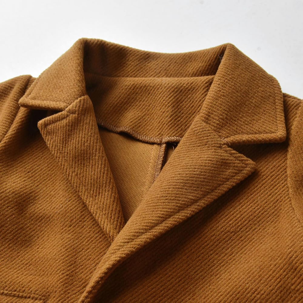 Jungen EIN-Knopf-Anzug Zweiteilig Tägliches Bankett Smokings (Twill Jacke + Hose)
