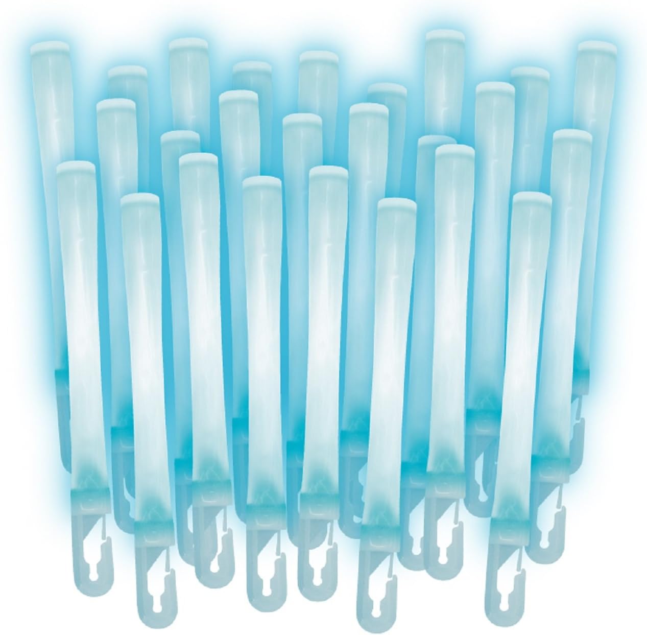RUMIKA (Japan chemiluminescence) LUMICA Light Super Bright Pastel Blue Daisenko Arc Glowsticks One Box (25 Pieces)