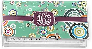 YouCustomizeIt Colored Circles Vinyl Checkbook Cover (Personalized)