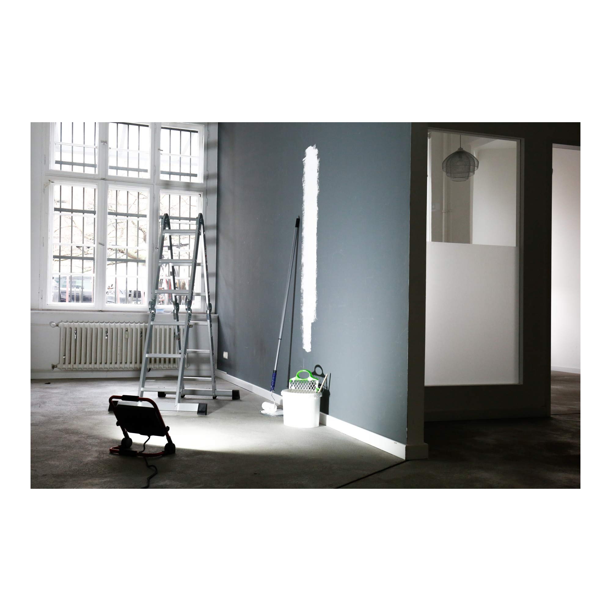 STIER Duo SMD-LED-Baustrahler 2x30W 2x2400 Lumen mit Stativ
