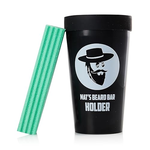Miniatura 4 de Mats Beard Bar  Holder Pro versión 20 - Flexible - Limpia los recortes de barba de fregaderos y encimeras después del afeitado el mejor regalo para