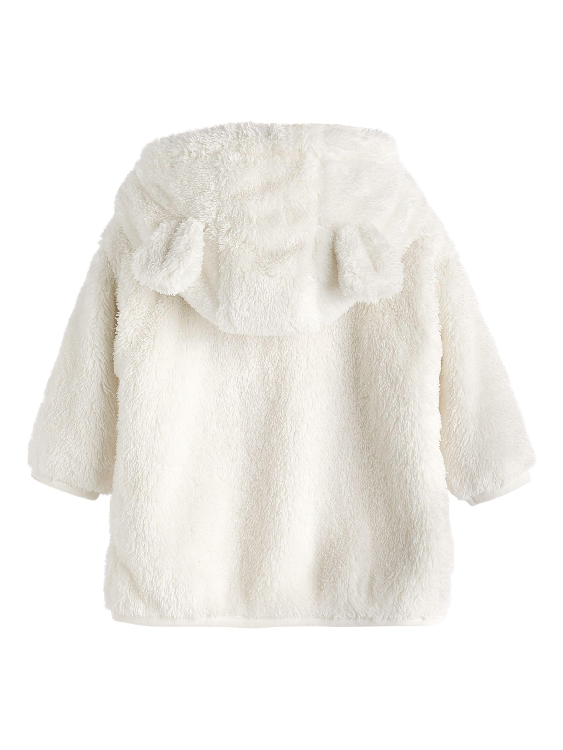 NEXT Bébé fille Veste à capuche bébé en polaire