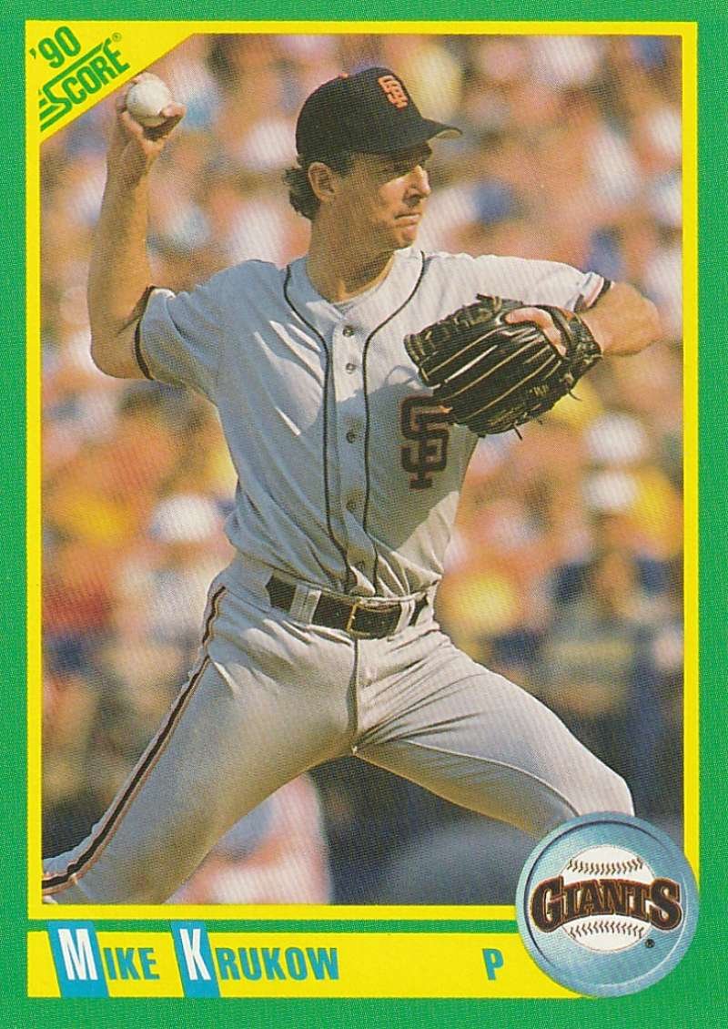 Amazon.com: 1990 Score #215 Mike Krukow San Francisco Giants