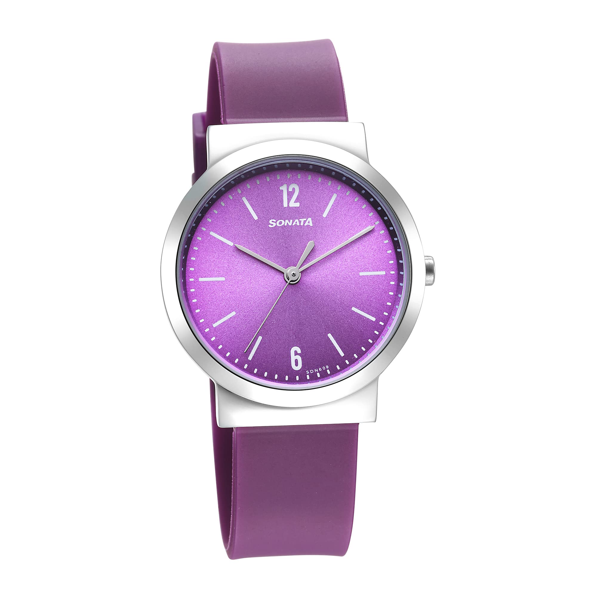 Sonata Essentials Purple Dial Polyurethane Strap Watch for Women-87044SP01 (B0BXB7DSG9) Amazon Price History, Amazon Price Tracker