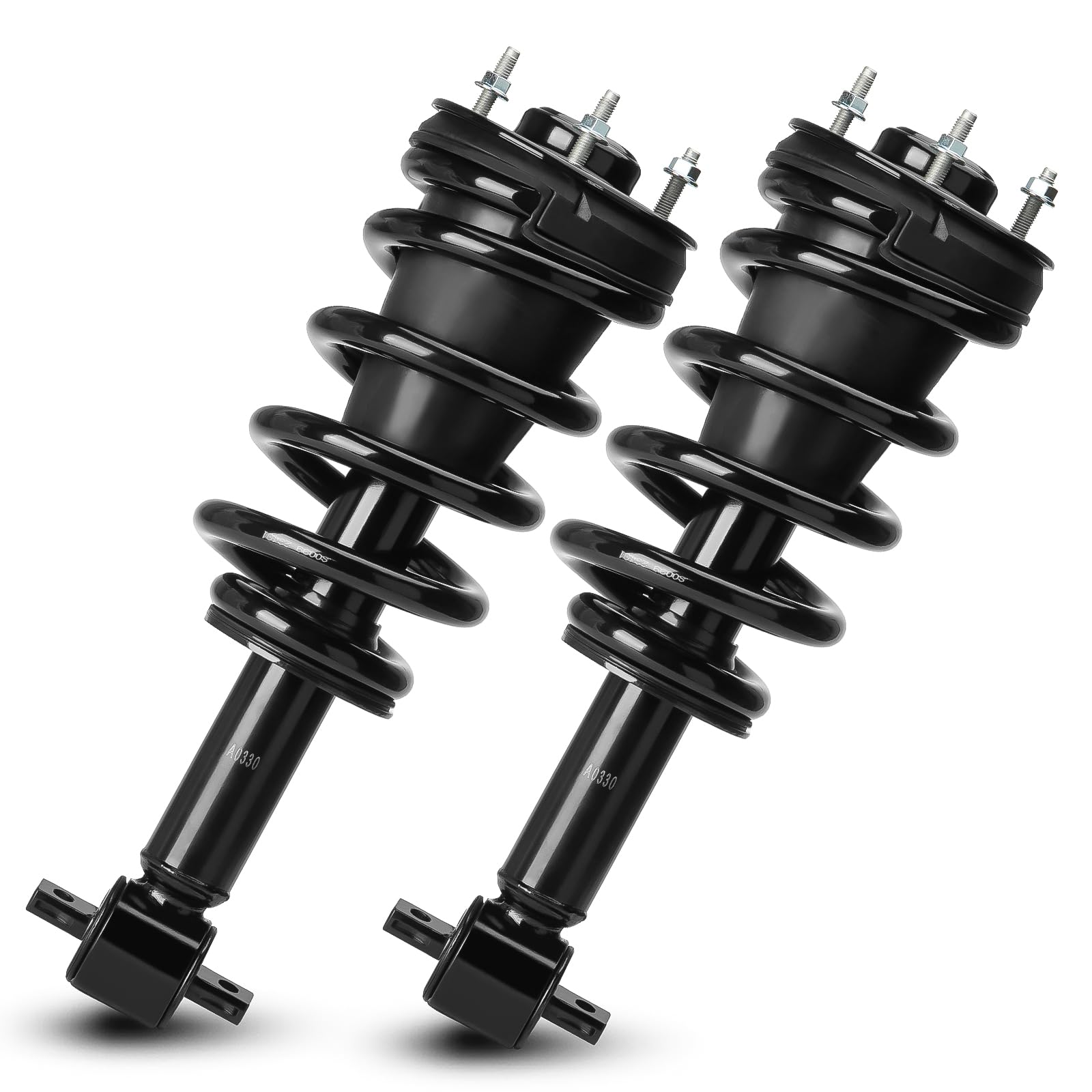 front complete strut shock absorber fit for chevrolet avalanche & suburban 1500 5.3l 6.0l 2007-2013, tahoe 2007-2020 (only 4wd), for gmc yukon(xl 1500) 5.3l 6.2l 2007-2014, 139104 2pcs