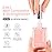 Beetles Nail Strengthener and Growth - 2 In 1 Nude Pink Nail Polish Nail Concealer Fast Dry Quick Jelly Natural Nail Strengthener and Growth Treatment for Thin and Damaged Nails,0.51 FL OZ