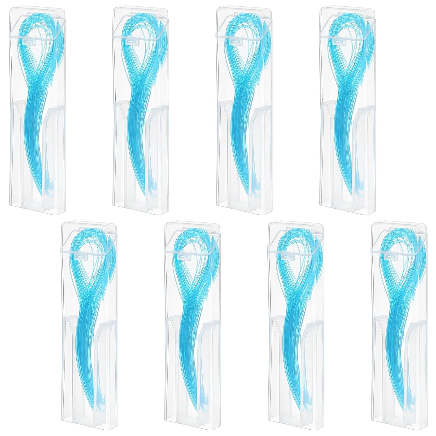 400 Count Floss Threaders Deep Clean Orthodontic Dental Floss Threader Maintaining Oral Health Essential Tool for Braces Bridges