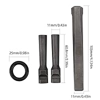 Vista 2 de HOZEON 12 cuñas de cuña y pluma, 5/8 pulgadas para hormigón, roca, piedra, divisor, mármol, herramientas manuales de granito