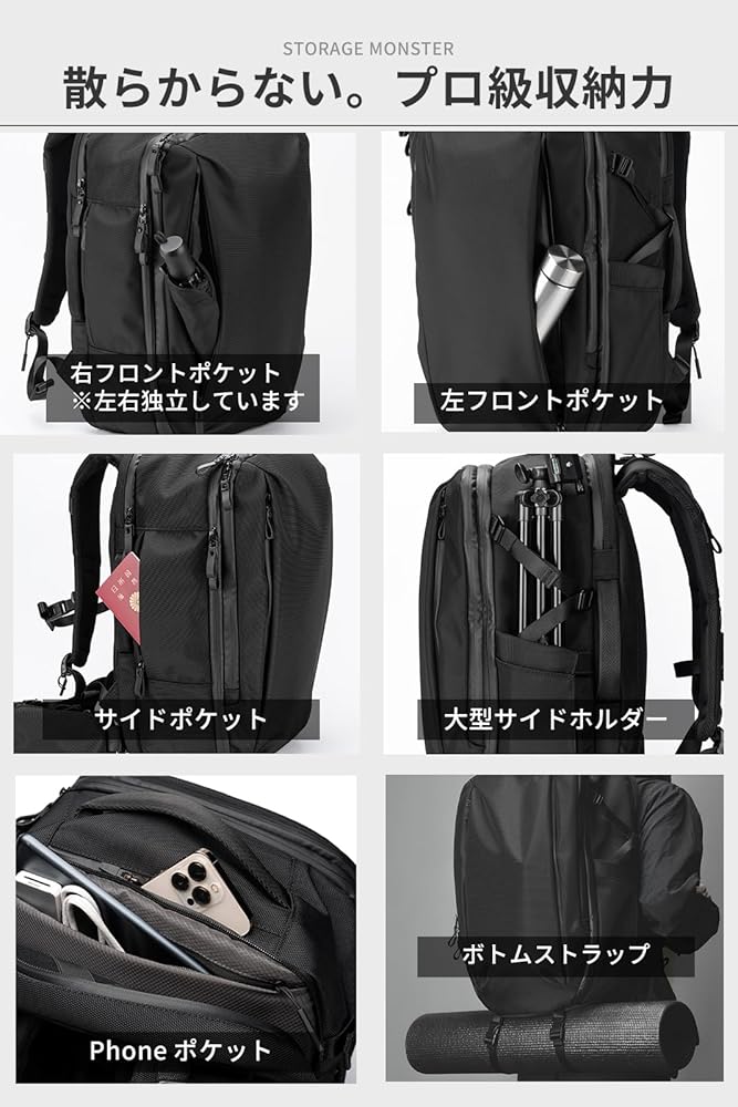 Amazon.co.jp: [zepirion] 30L 旅行 リュック ビジネス 大容量