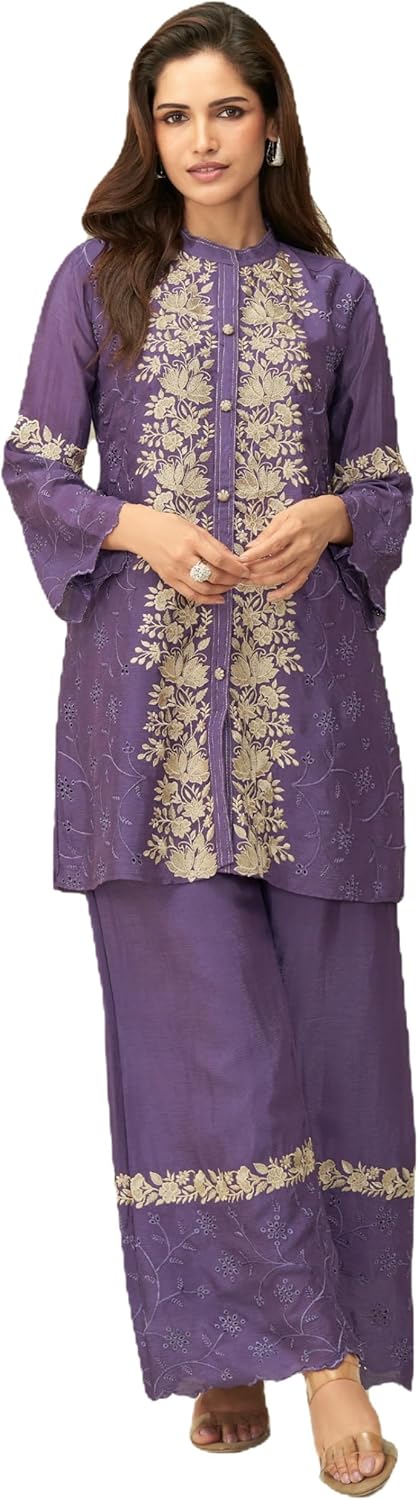Indian Pakistani Women's Ready to wear Co-ord set suit for Eid Party Wedding Festivals (2967)