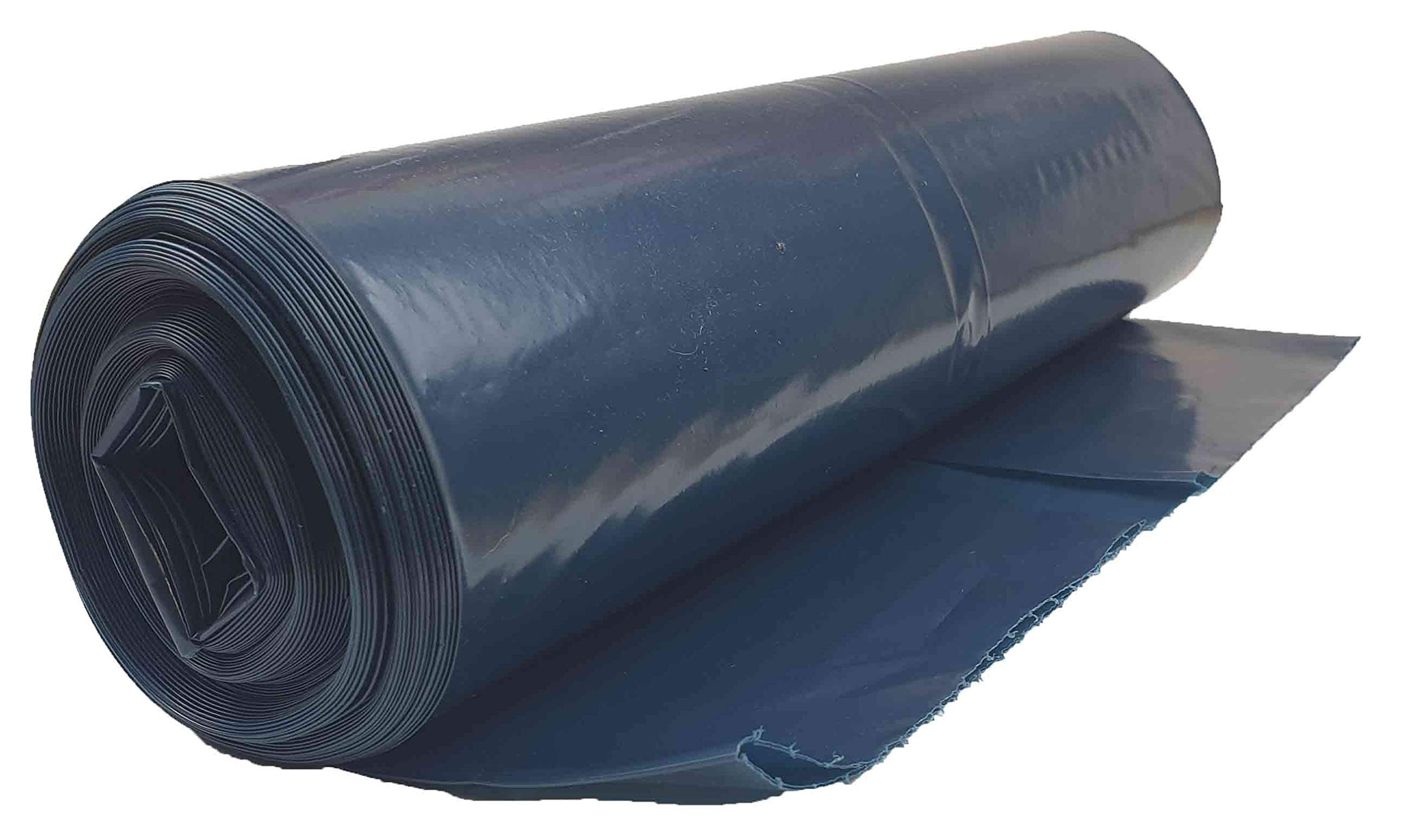 Bolsas de basura azules, 120 l de volumen, 70 μ (10 rollos)