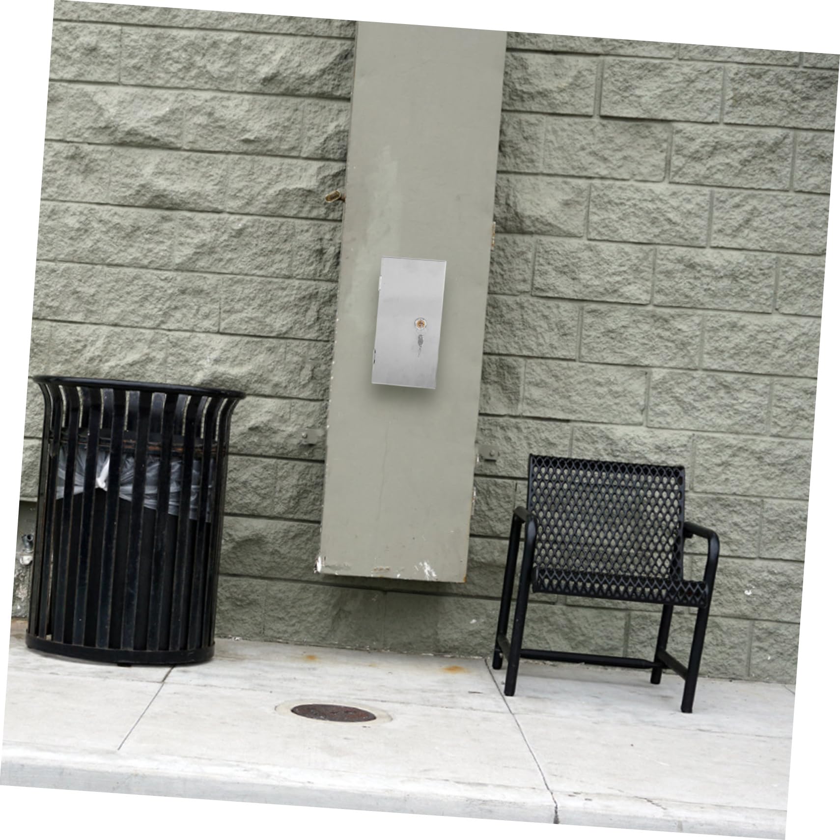 Gatuida Caja para Enchufes de Pared Enchufe Exterior Doble Punto de Corriente Exterior Material Inoxidable Uso Exteriores Protección Lluvia para Cargadores de Coche Eléctrico
