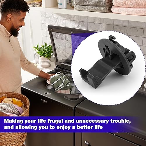 Miniatura 7 de W11457841 W11091027 Bloqueo de la tapa de la lavadora para Whirlpool Kenmore KitchenAid Fit Lavadora Tapa de la puerta de la huelga Piezas W11091027