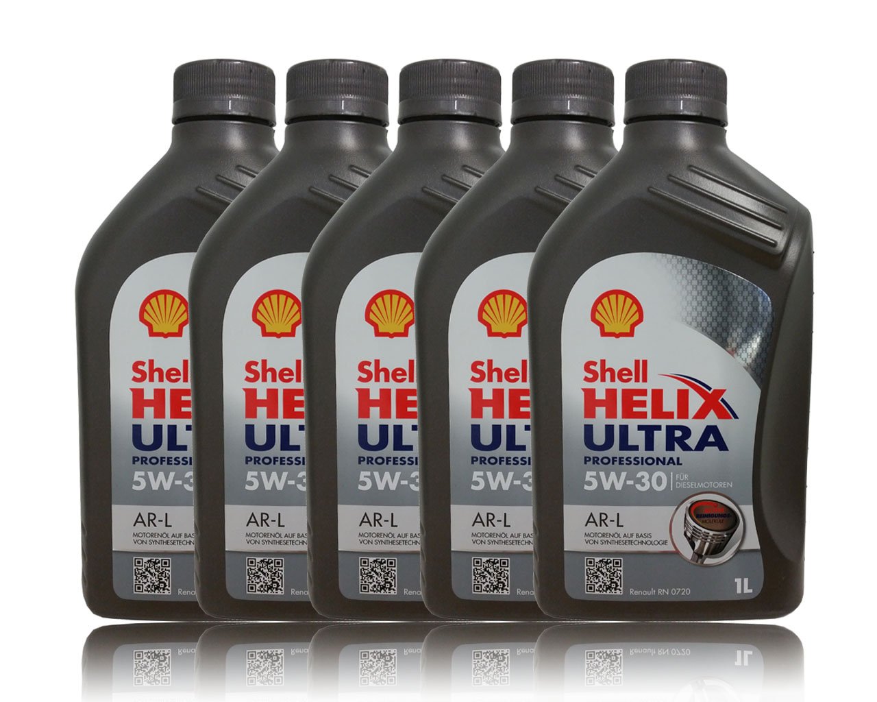 5L 5 Liter SHELL Motoröl Öl HELIX ULTRA Professional AR-L 5W30 Renault RN0720