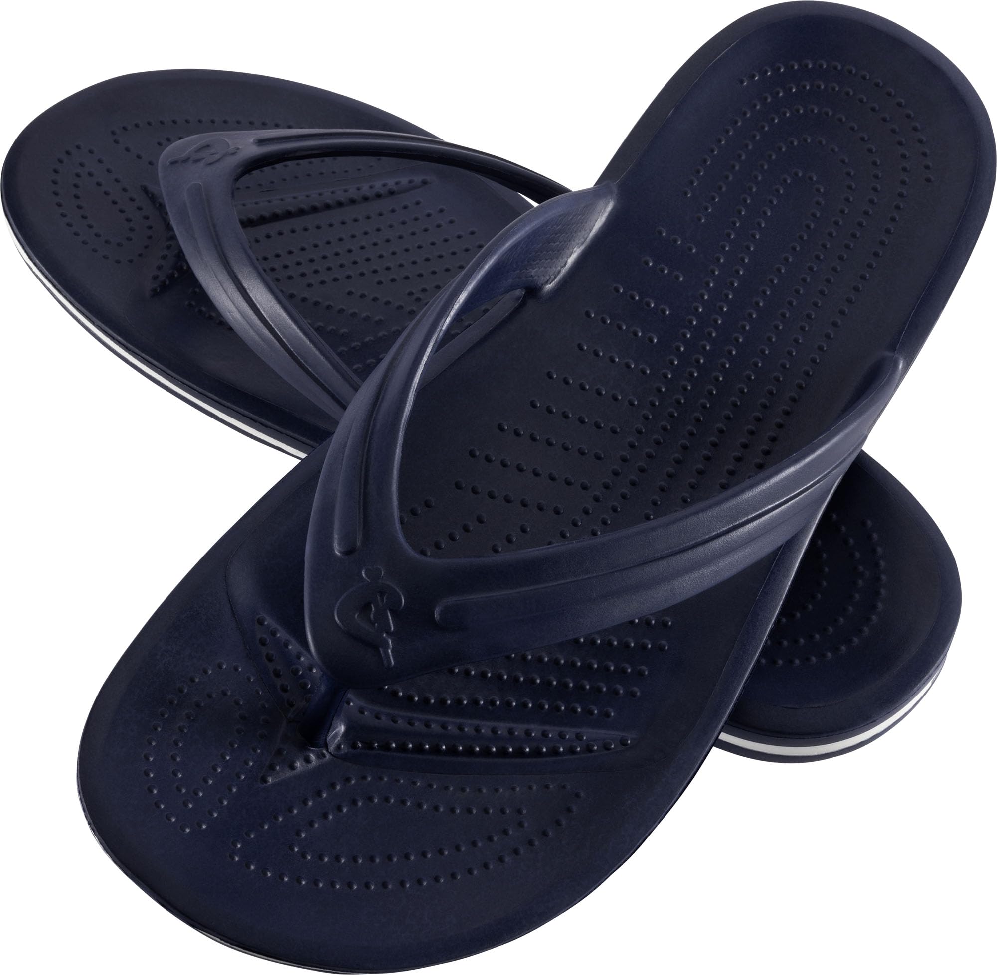 Cressi Bubble Flip Flop Blue Navy 41/42 - Adult EVA Rubber Flip Flops, Dry, Comfortable, Durable and Lightweight, Long-Lasting Non-Slip Sole, for the Beach and Pool, Blue Navy, 41/42