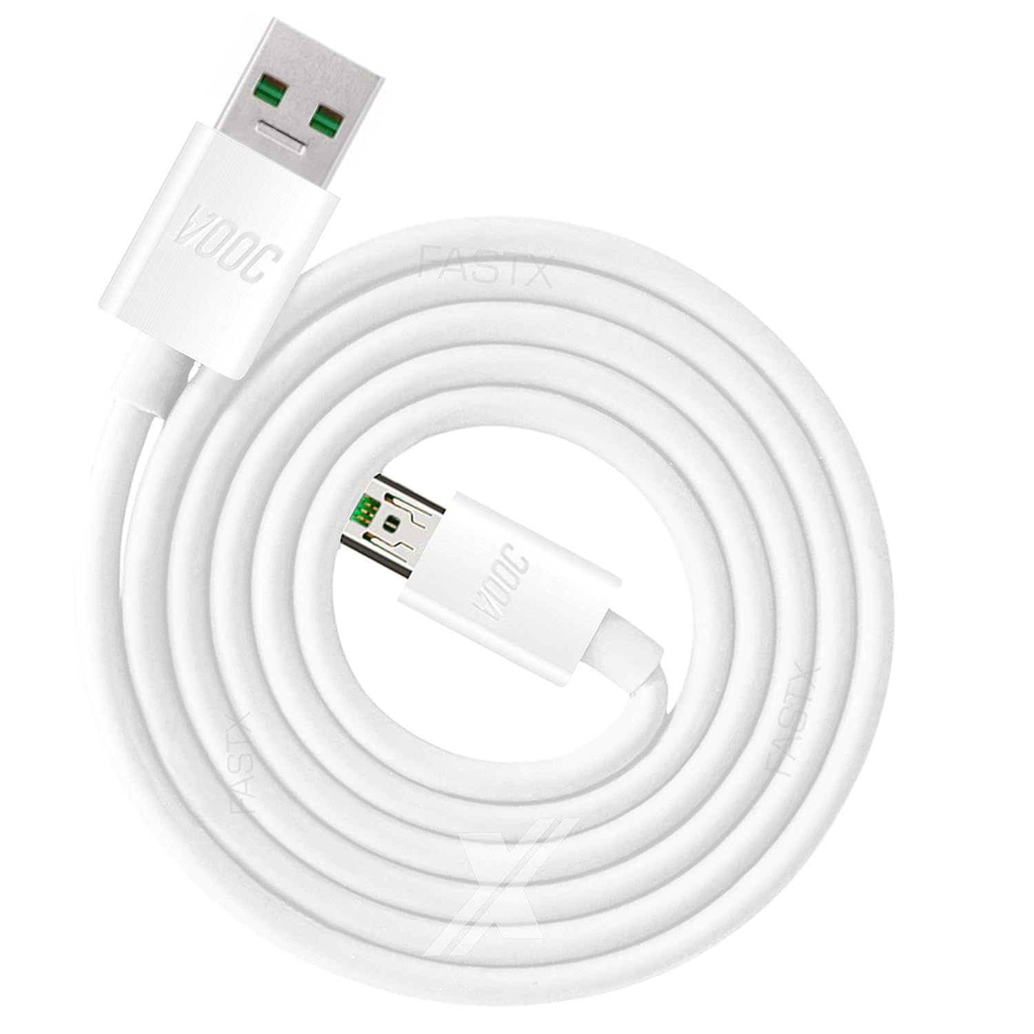 FASTX™ Compatible Flash/Super VOOC Micro USB 7 Pin Data Sync Fast ...