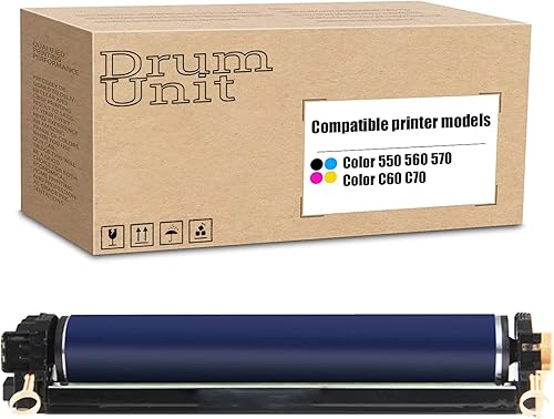 Reemplazo de unidad de tambor compatible para Xerox 013R00663 013R00664 Cartucho de tambor para impresora Color 550 560 570 C60 C70 Negro