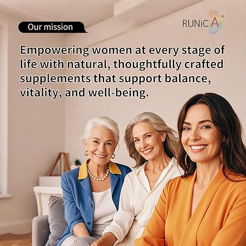 Miniatura 7 de Complejo de equilibrio hormonal 4 en 1 para mujer  Rosa mosqueta, pueraria y onagra con isoflavonas de soja  Ciclo menstrual, menopausia, nivel de