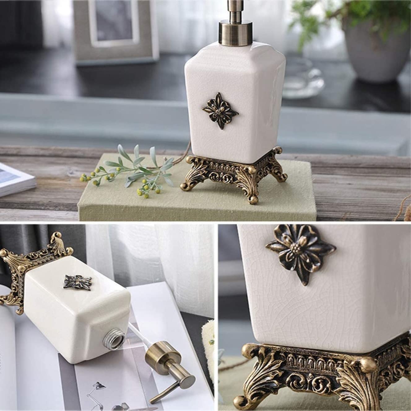 Nowoczesny Wystrój Kubkiem Zestaw 5 Akcesoriów Łazienkowych Ceramicznych Do Domu Vintage Design Kreatywna Ceramika Dekoracja