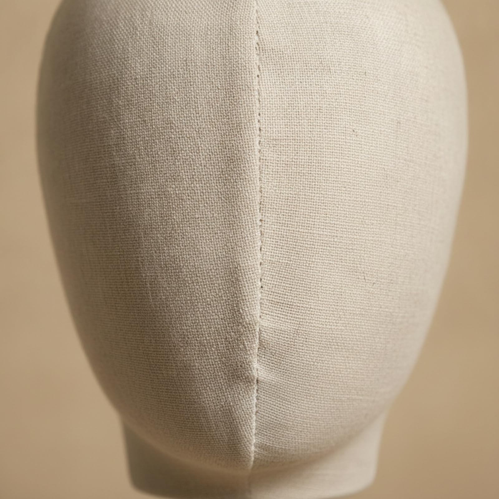 Almencla Schaufensterpuppe Kopf Schaufensterkopf , Naturholzfarbe Mit Frauenkopf , Paket Eins