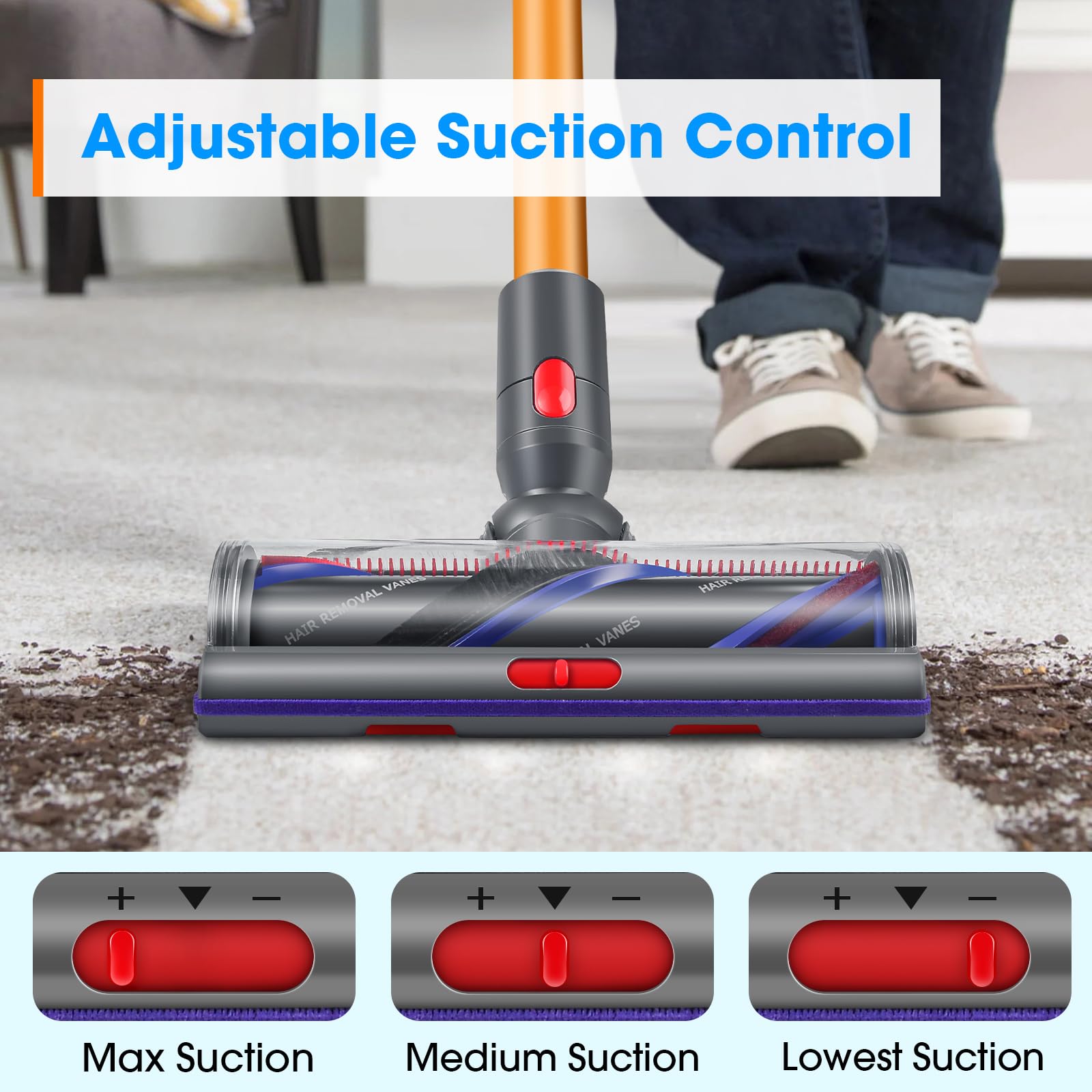 Dyson V11 Brush Head - Powerful Cleaning -4 Dyson V11 Brush Head - Powerful Cleaning -4