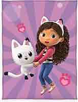 Herding Coperta In Pile Gabby's Dollhouse - 130x170cm, Morbida Per Bambini - Foto 2