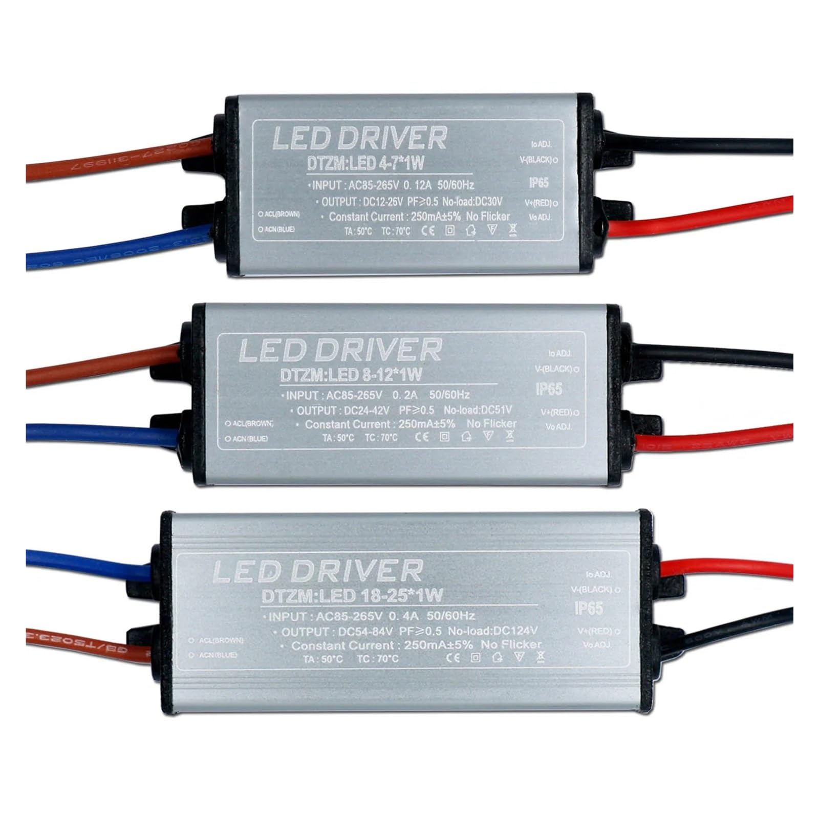 VWWJCCRO LED Driver 1W-36W For LEDs 85-265V Power Supply Constant Current Voltage Control Lighting(4-7W)