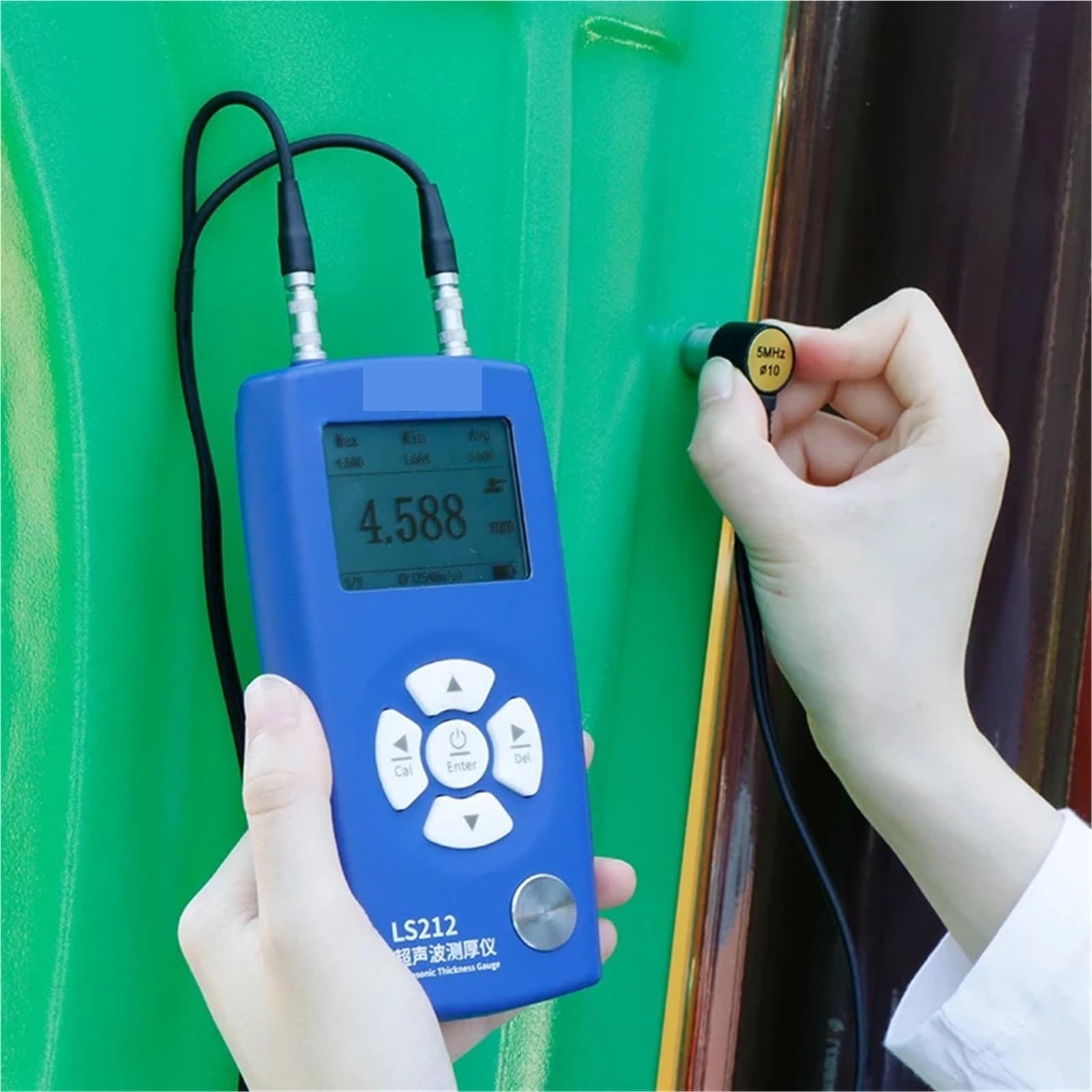 Mierniki chropowatości powierzchni, LS211 LS212 LS213 UT ultradźwiękowy miernik grubości Tester NDT UTG UTM narzędzie pomiarowe do ściany rury metalowa stal(LS213)