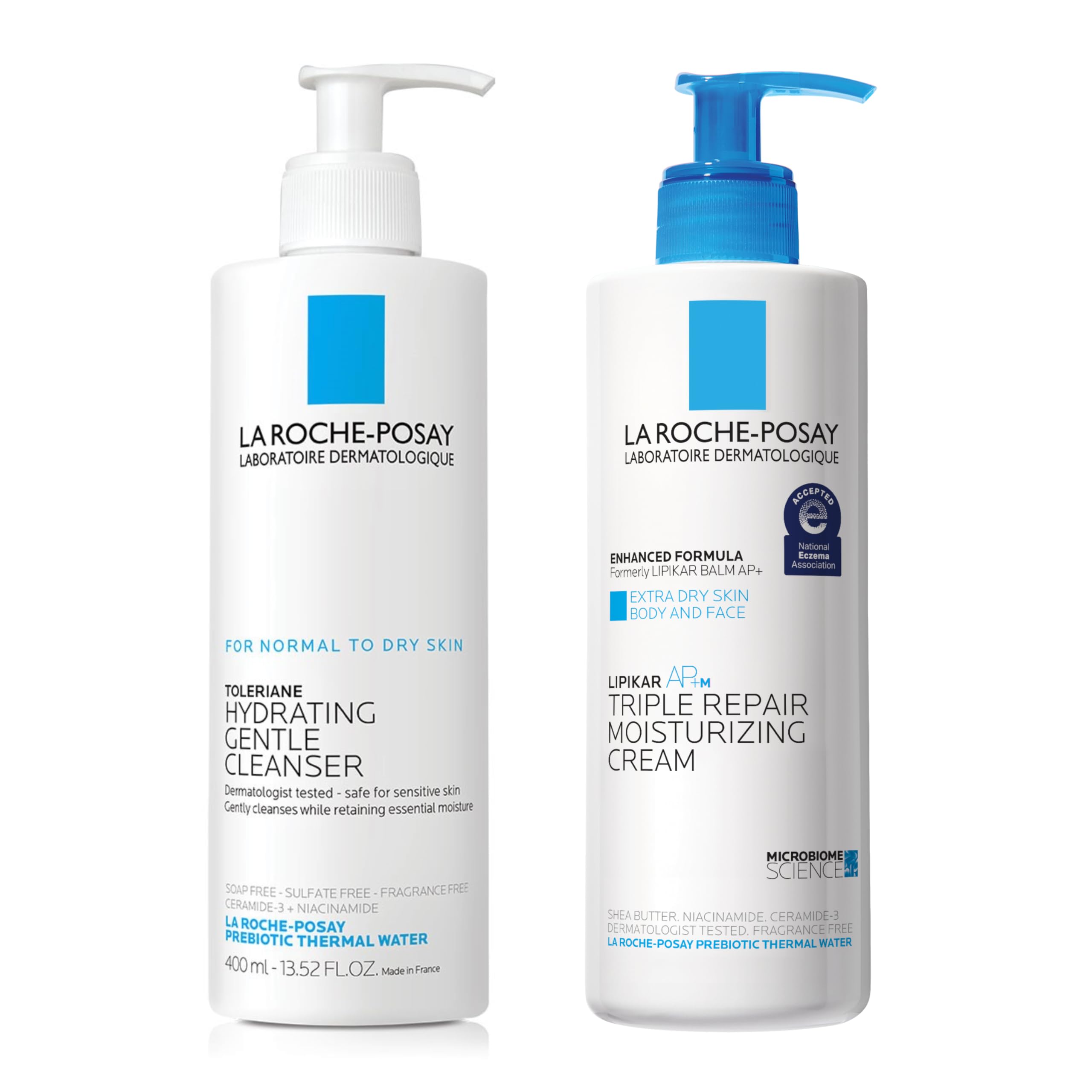 La Roche-Posay Lipikar AP+ Triple Repair Moisturizing Cream | Face & Body Lotion For Dry Skin | Shea Butter & Niacinamide Moisturizer | Gentle Face & Body Cream For Dry, Rough & Sensitive SkinCradle to Cradle CertifiedCradle to Cradle CertifiedCradle to Cradle Certified