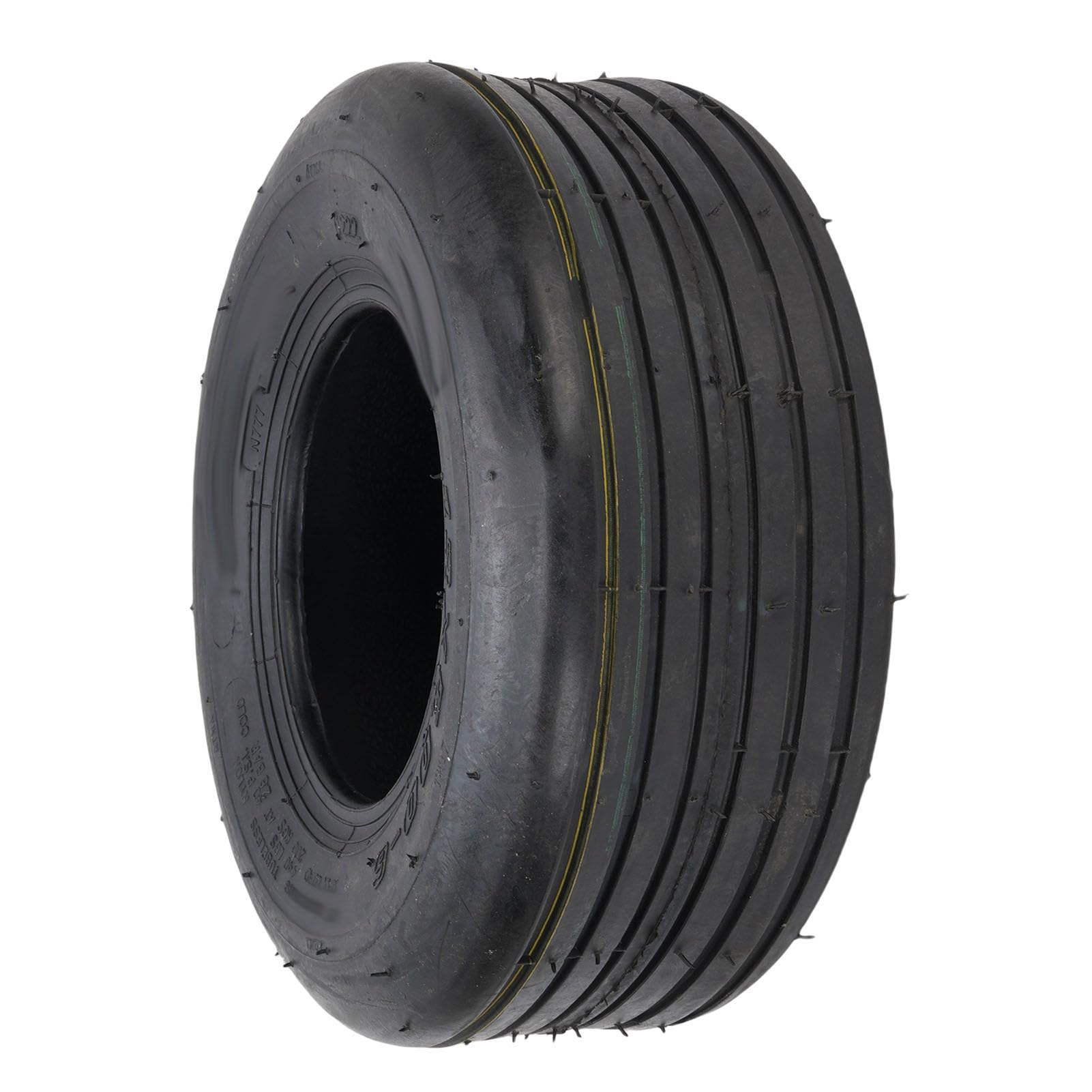 Tbest 13x5.00 6 Pneu Tubeless 4PR Pneus de Tondeuse Autoportée en Caoutchouc Tracteurs de Jardin Véhicules de Transport Brouettes