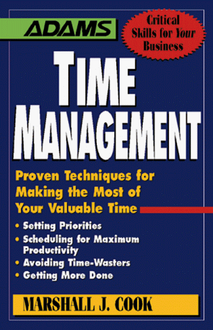 Time Management: Cook, Marshall: 9781558507999: Amazon.com: Books