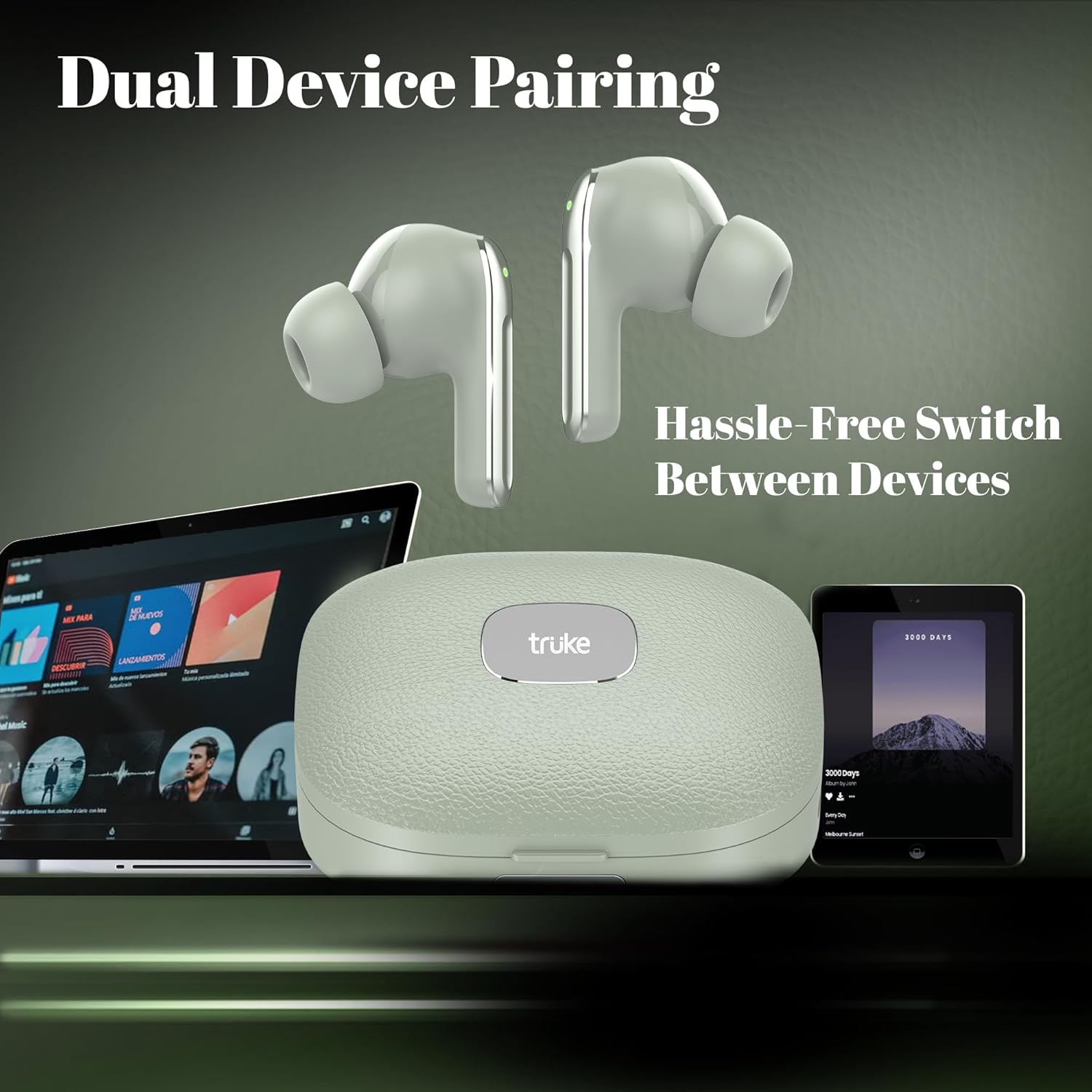 New Year Sale Truke Mega 9 New Launch True Wireless In Ear Earbuds W/ 24-B... 3 New Year Sale Truke Mega 9 New Launch True Wireless In Ear Earbuds W/ 24-B...