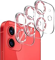 Vista 160 de 3 Pack Tempered Glass Camera Lens Protector for iPhone 12 6.1", Ultra HD, 9H Hardness, Anti-Scratch, Case Friendly, Easy to Install