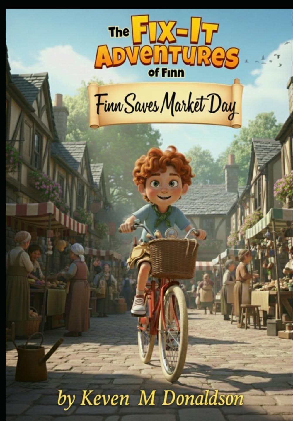 The Fix-It Adventures of Finn: Finn saves market day. (The Fix-It Adventures of Finn - A Heartwarming Children's Picture Book About Problem-Solving and Kindness (Ages 5-10)")
