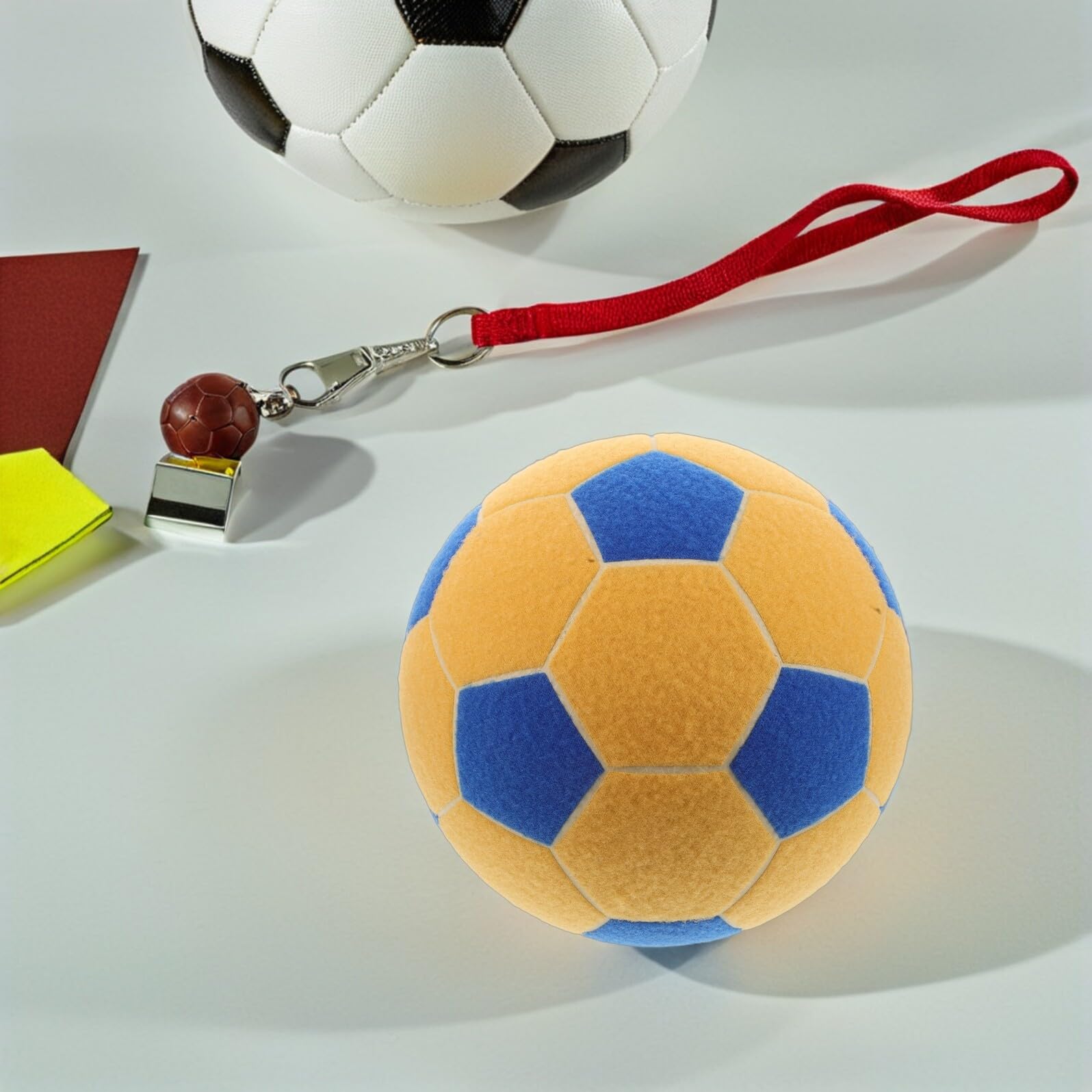 Klebeball Fußball Darts Zielscheibe Größe Filzball Fußballspielzeug Trainingsgerät für Kinder Drinnen und Draußen