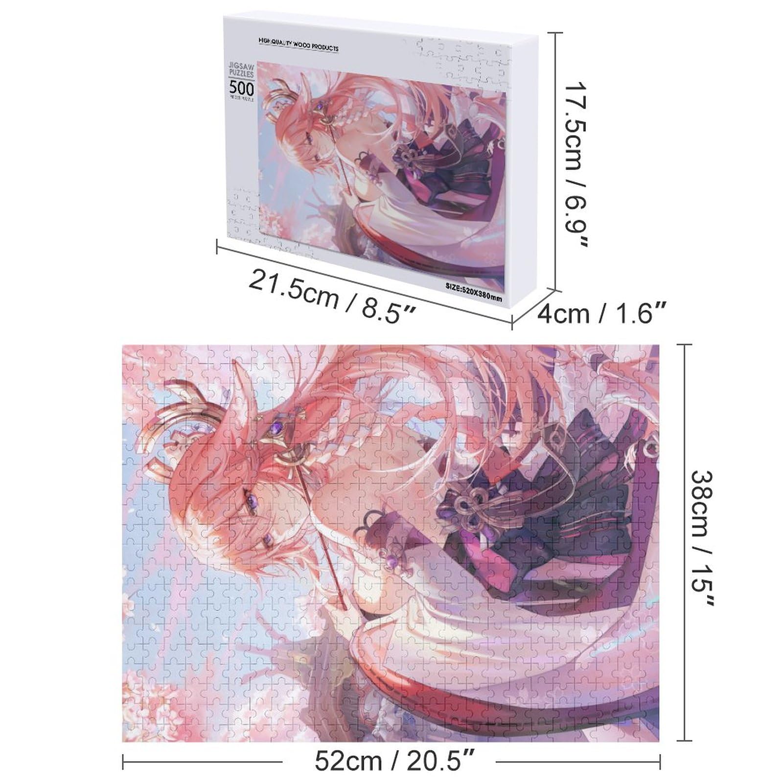 Amazon.co.jp: 原神-傲慢な神子ジグソーパズル500 PCS 人気