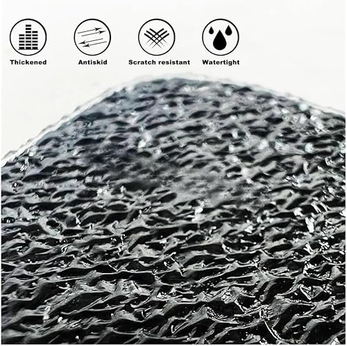 Vista 4 de Tank Pad Sticker Motorcycle Anti Slip Knee Grip Pad Fuel Tank Stickers Gas Cap Oil Protect Pad Frosted Decals for Yam&aha MT03