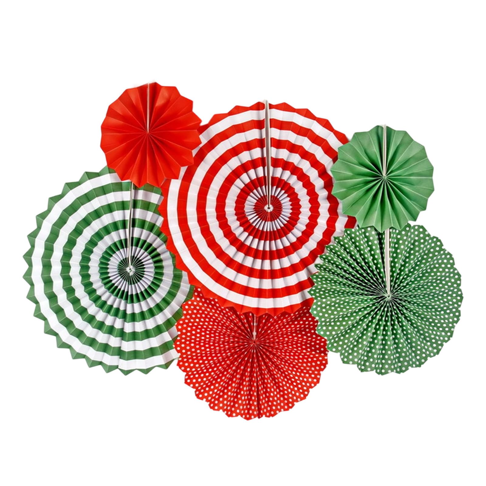 Sustainable Lace Pattern Fan Decoration Bundle, Paper Fan Flower Wedding Decorations for Quick Setup for Ceremony and Family Gatherings