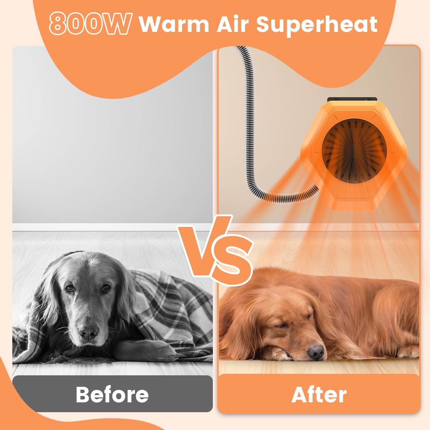 Keep Your Pets Cozy: The 800W Outdoor Dog House Heater Review