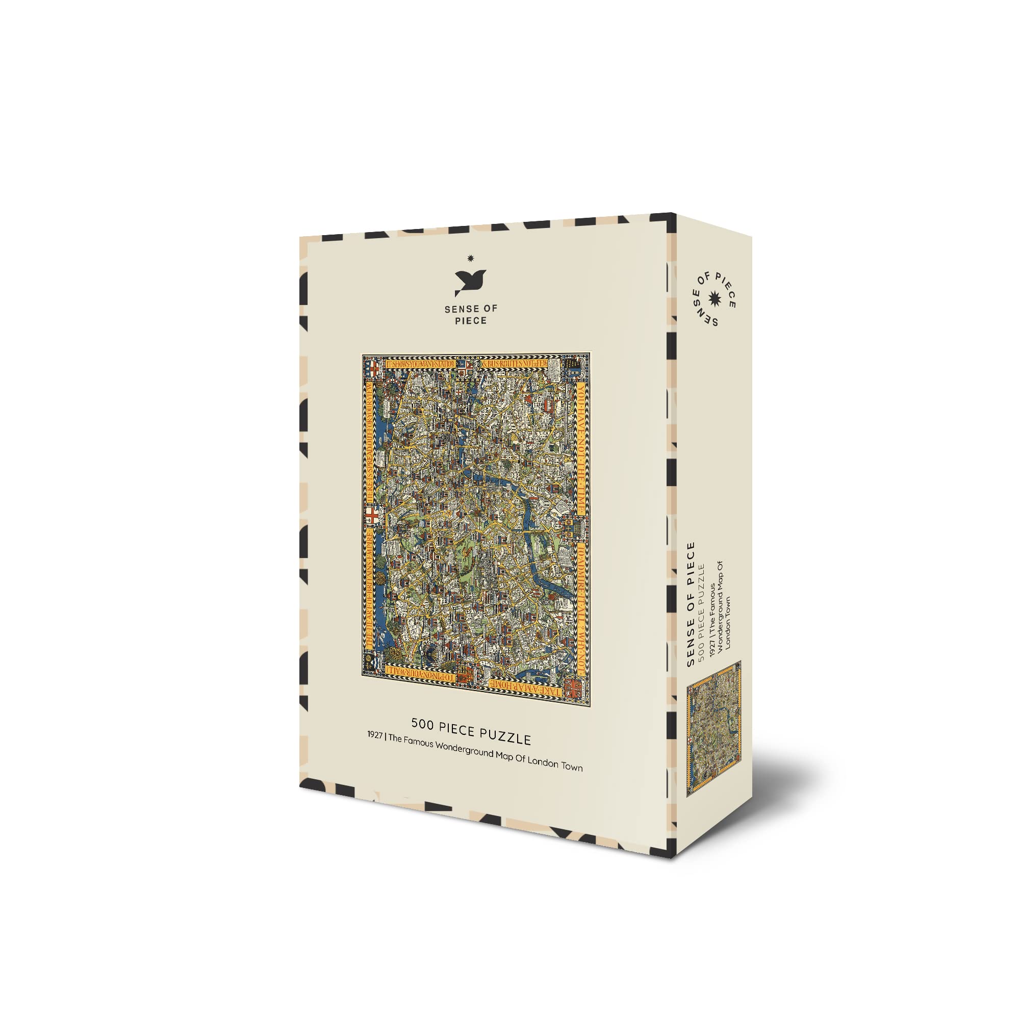 Buy 500 Piece Adult Jigsaw 1927 The Famous Wonderground of London