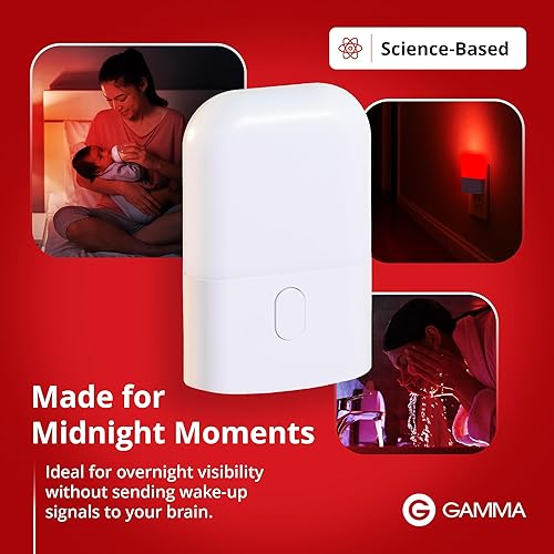 Miniatura 7 de Revive - Luz nocturna roja de 670 nm (paquete de 2) por Gamma - Terapia del sueño - Melatonina que promueve la ayuda natural del sueño