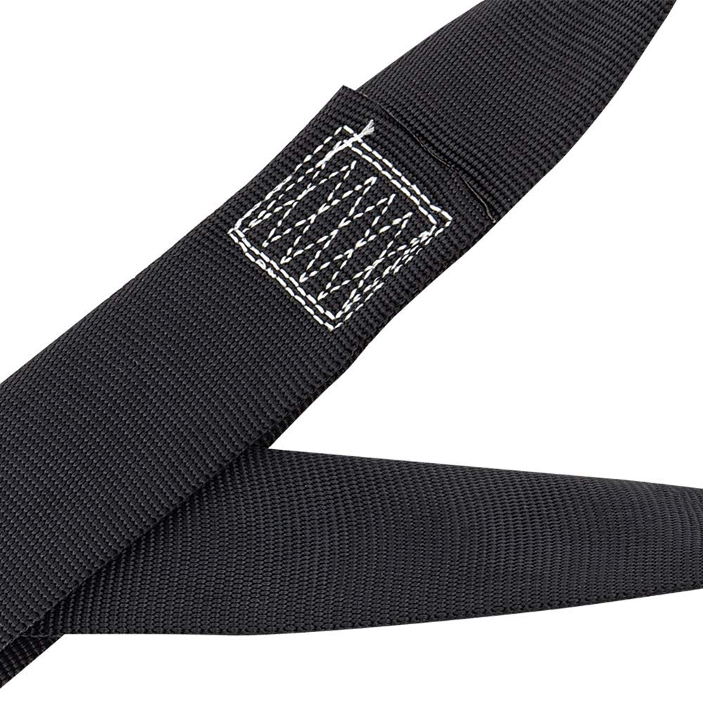 Peakworks Abrasion Resistant, Polyester Webbing, 3 ft. Commercial Anchor Sling, 1 D-Ring, Black, V8209503