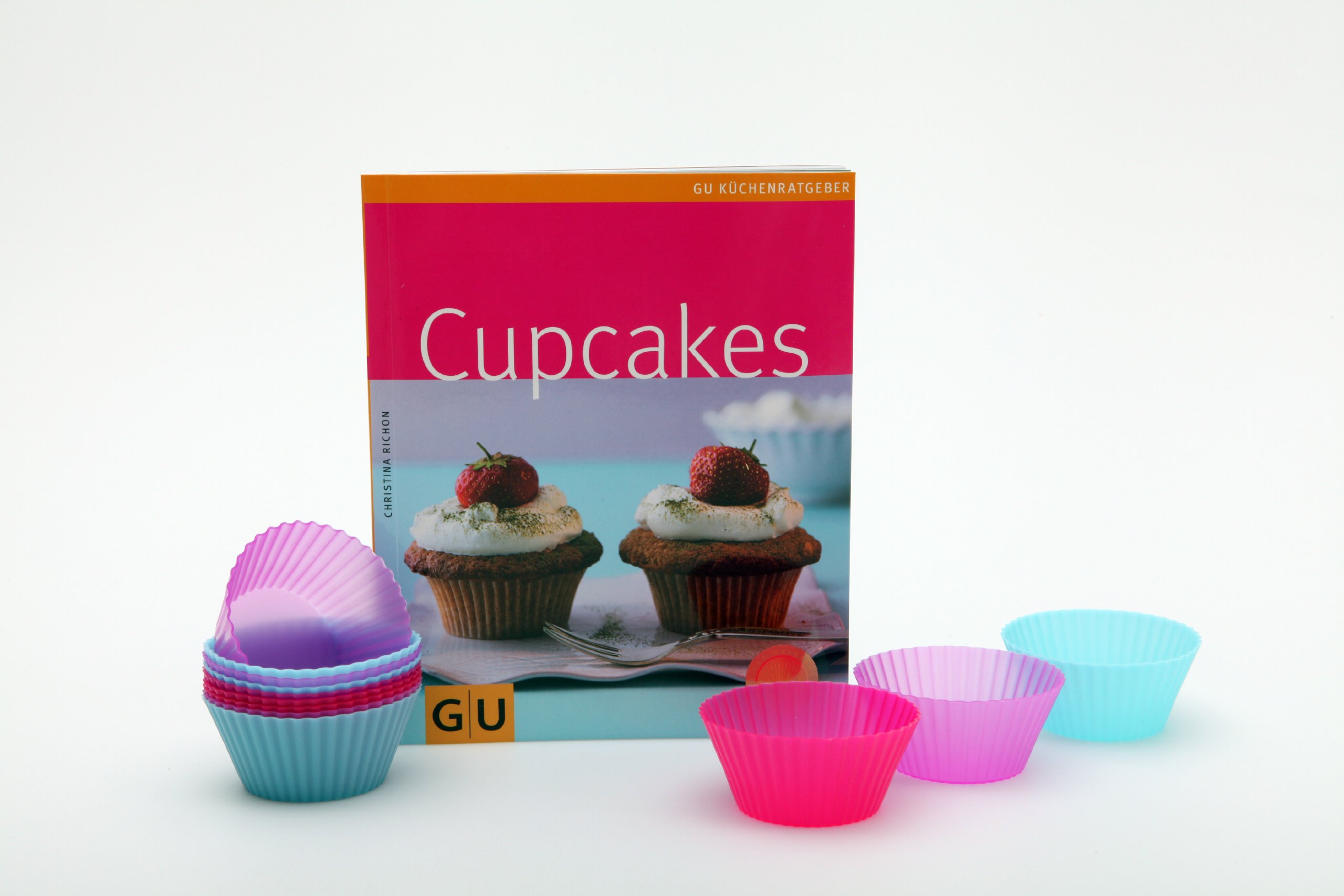 Cupcakes-Set: Mit 12 Silikonbackförmchen (GU BuchPlus)