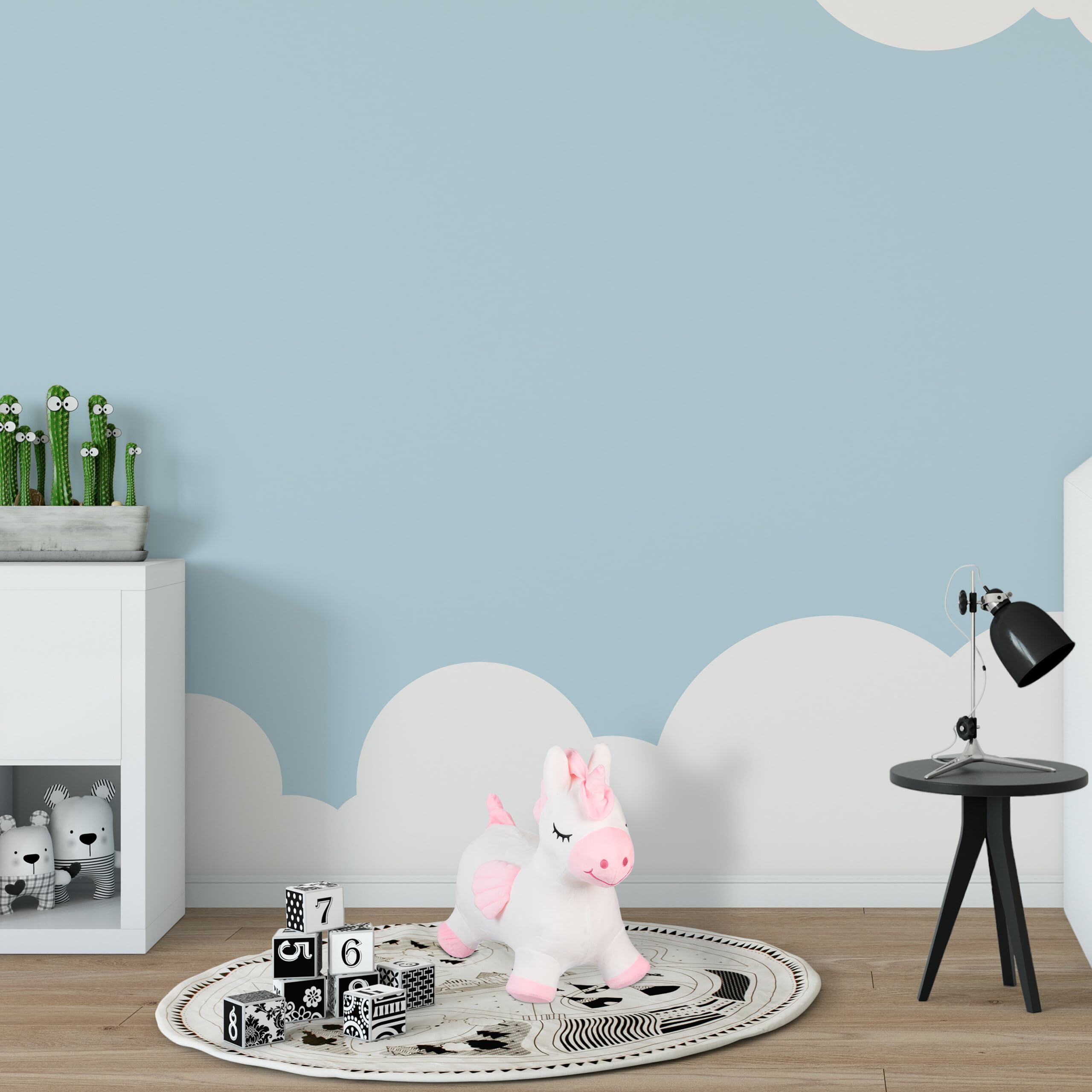 Relaxdays Unicornio Saltarín Hinchable, Saltador, Funda e Hinchador, Máx. 50kg, Sin BPA, Desde 3 Años, Blanco y Rosa
