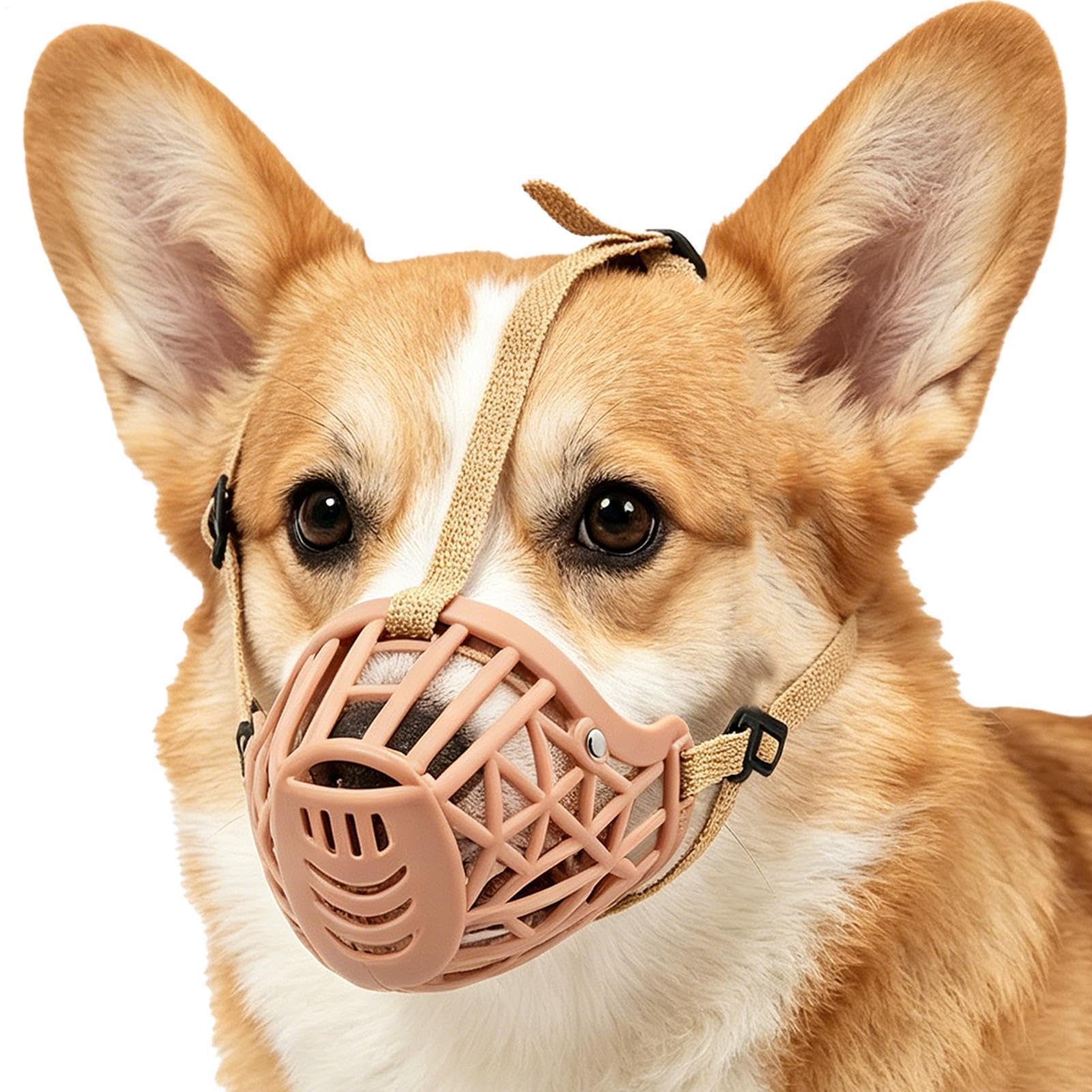 Muzzle for Small Dog Breathable Muzzle Mouth Guard