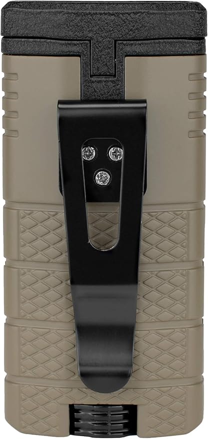 Encendedor Xikar Tactical triple llama con cuerpo ergonómico miniatura 5