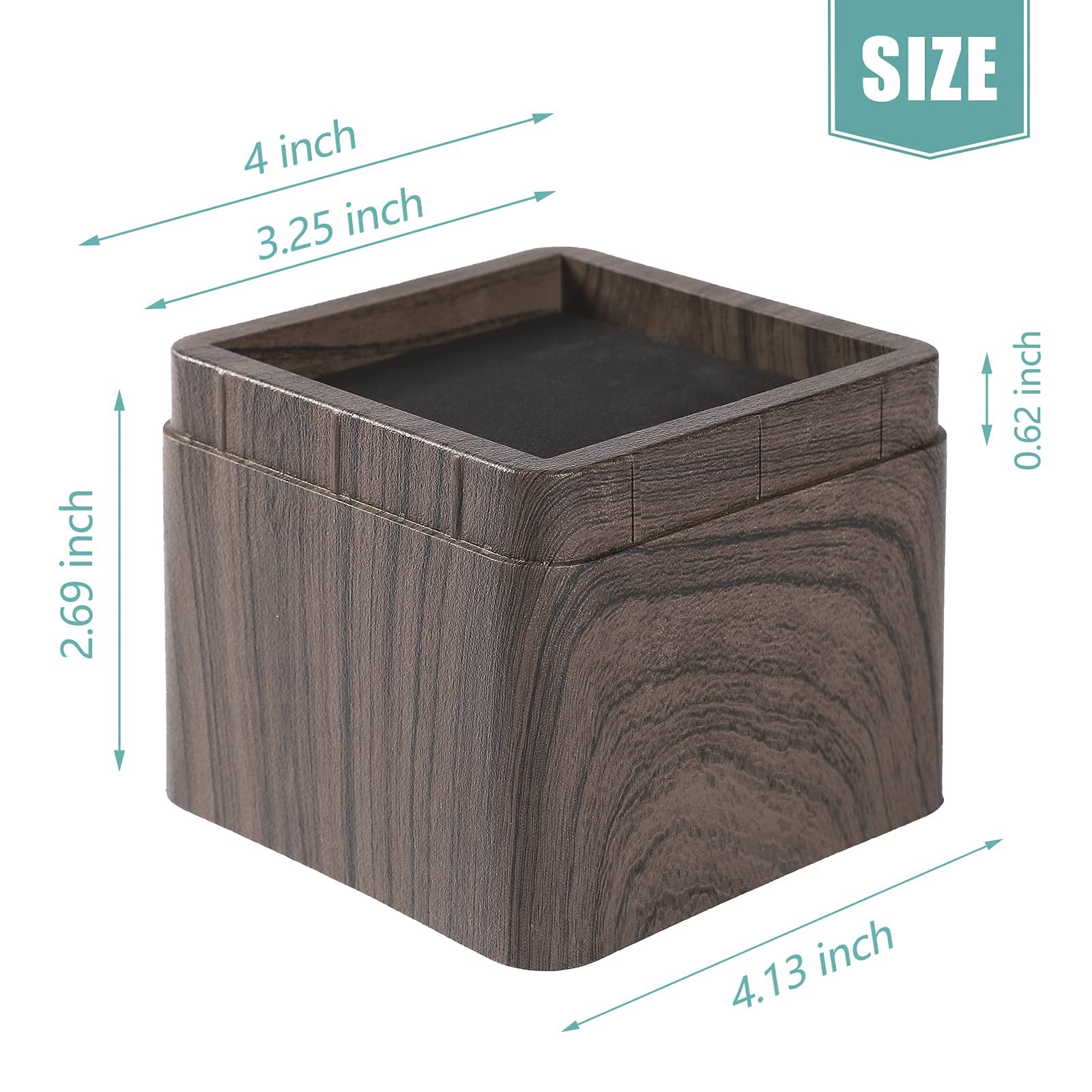 MEETWARM 3 inch Bed Risers Heavy Duty Stackable Furniture Risers for