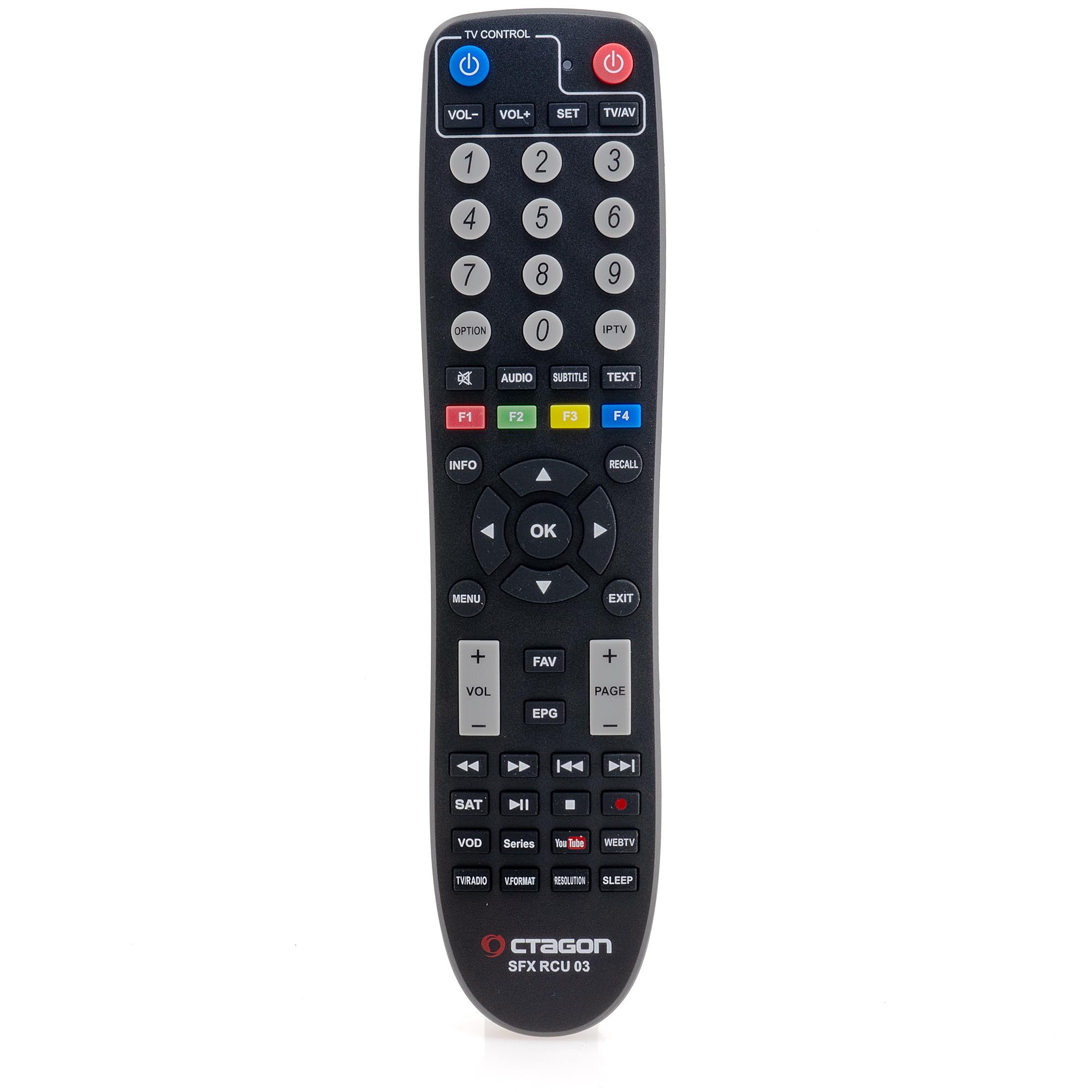 OCTAGON SX98 V2 4K UHD Linux Sat Receiver mit WLAN Mediathek YouTube Internet Radio, Ful HD HDMI, Satelliten Receiver HD-Receiver, Digital Sat-Receiver für Satellitenschüssel Satellit Fernseher