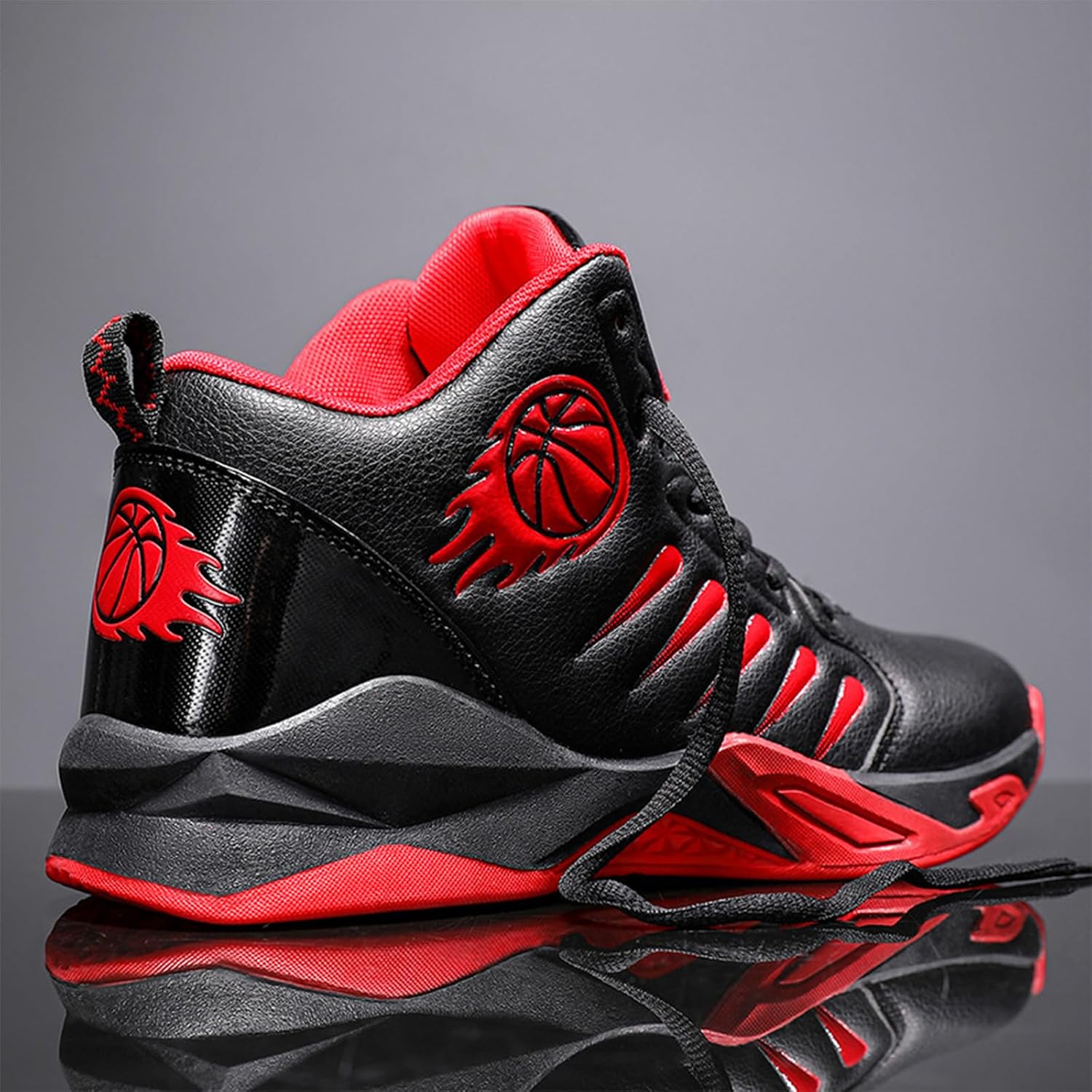 Mens Indoor Outdoor Athletic Basketball Shoes - Lightweight Anti-Slip Running Sneakers for Men Women - Commute Shoes